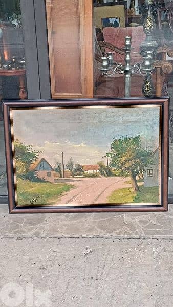 لوحة رسم زيتي 2