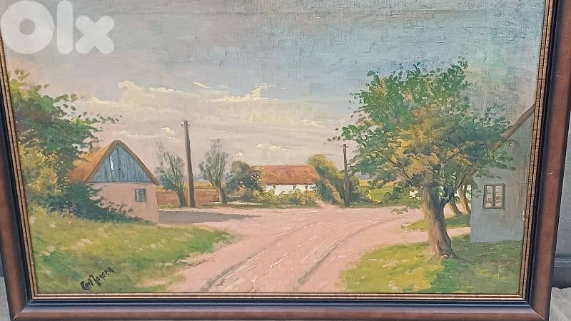 لوحة رسم زيتي 3