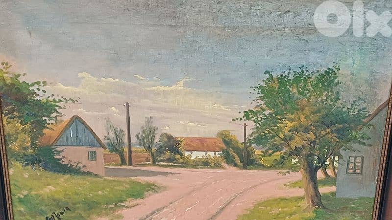 لوحة رسم زيتي 4