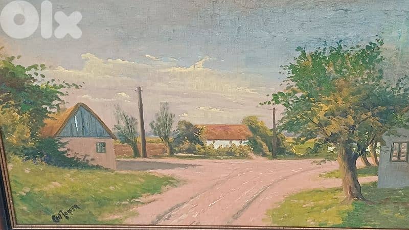 لوحة رسم زيتي 5