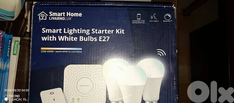 Smart lighting starter kit gateway Livarno 0