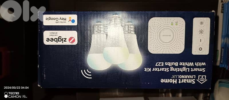 Smart lighting starter kit gateway Livarno 3