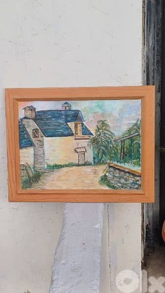 لوحة رسم زيتي 0