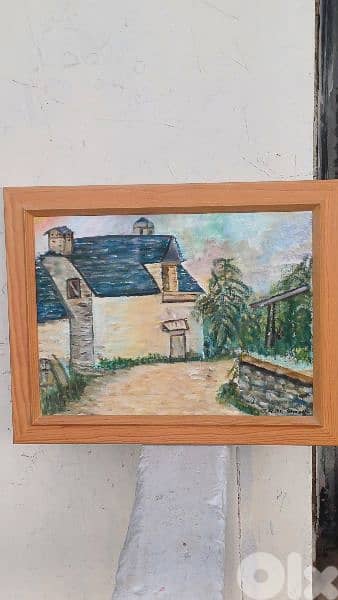 لوحة رسم زيتي 2