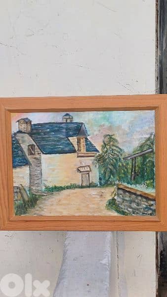 لوحة رسم زيتي 3