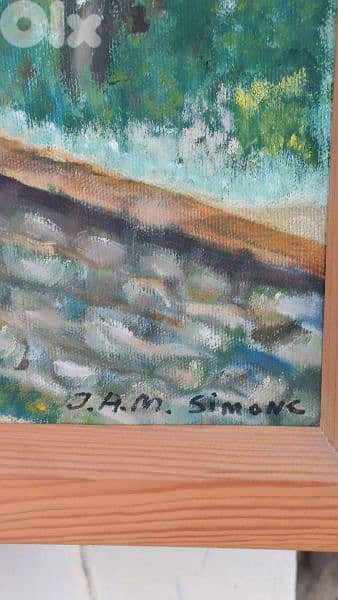 لوحة رسم زيتي 4