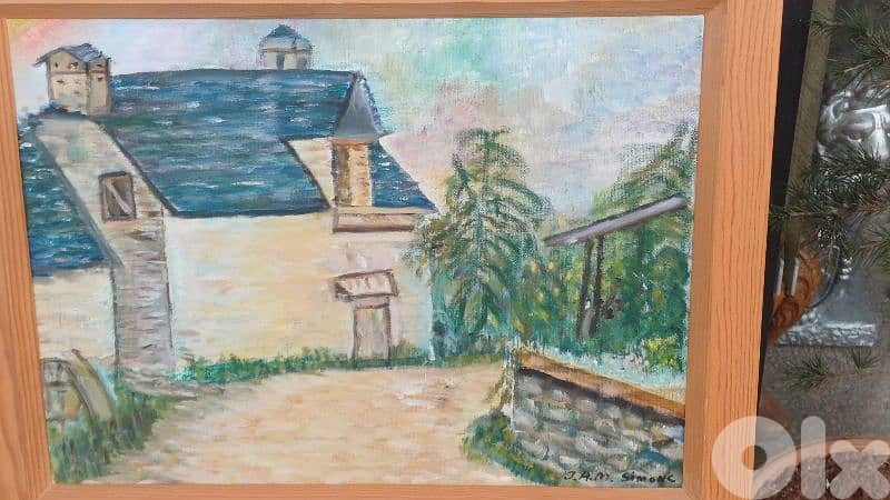 لوحة رسم زيتي 5