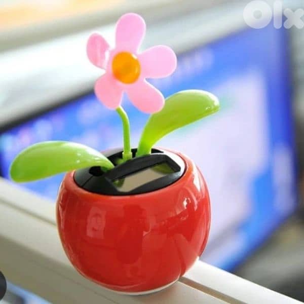 cute solar power swinging toys 8