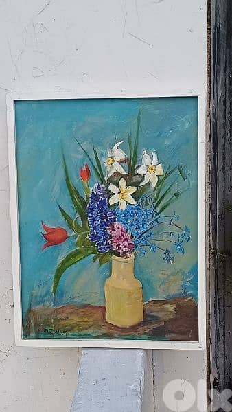 لوحة رسم زيتي 1