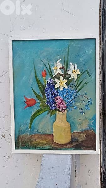 لوحة رسم زيتي 4