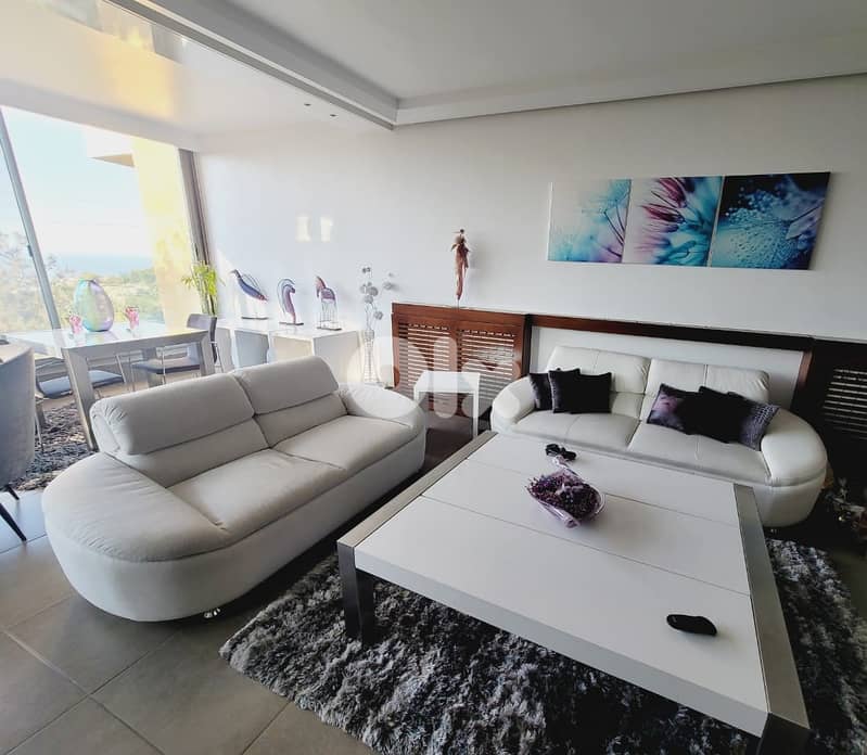 SEA VIEW APARTMENT IN BSALIM PRIME (190SQ) WITH TERRACE , (BS-144) 0