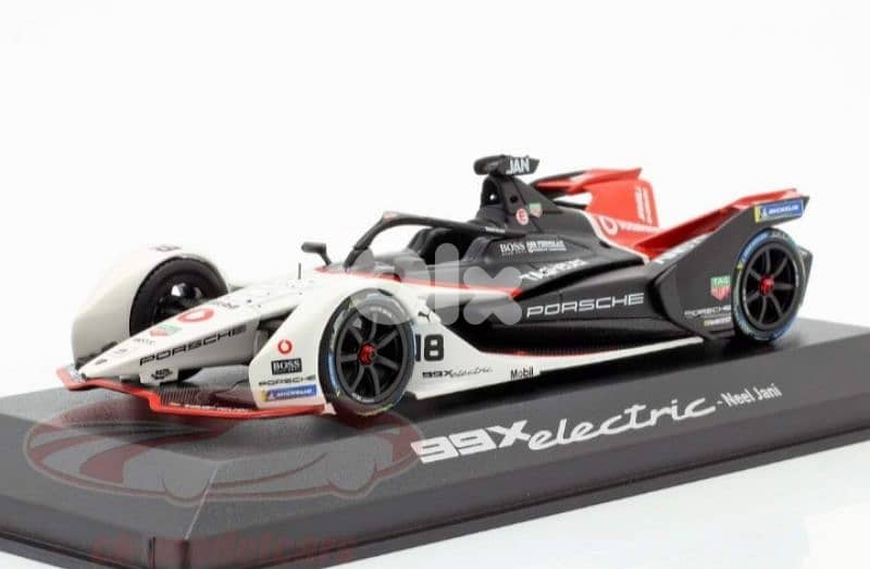 Porsche 99X E Formula (2019) diecast car model 1;43. 1