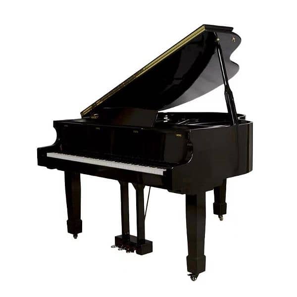 Grand Piano Digital Cpro. Black  158 x 143 x100 cm  open cover 153 cm 0