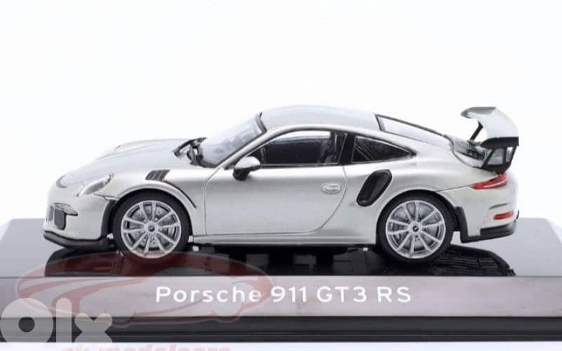 Porsche GT3 RS diecast car model 1;43. 2