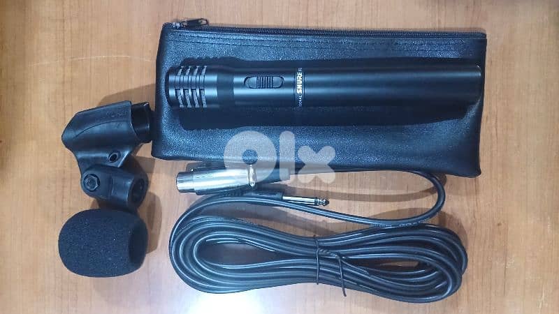 shure PG81 cendencer wired mic,new in box 1