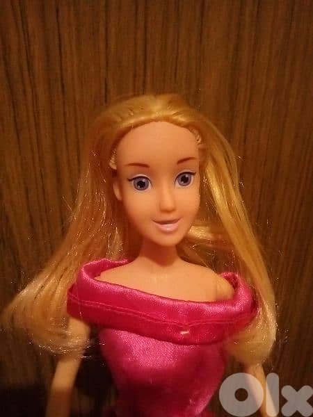 Princess AURORA SLEEPING BEAUTY Good Disney- SIMBA doll+Crown+Shoes 5