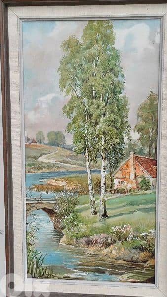 لوحة رسم زيتي 4