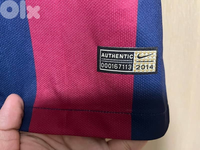 Barcelona messi final berlin 2014/15 special edition nike kit 9