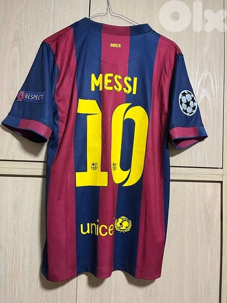 Barcelona messi final berlin 2014/15 special edition nike kit 10