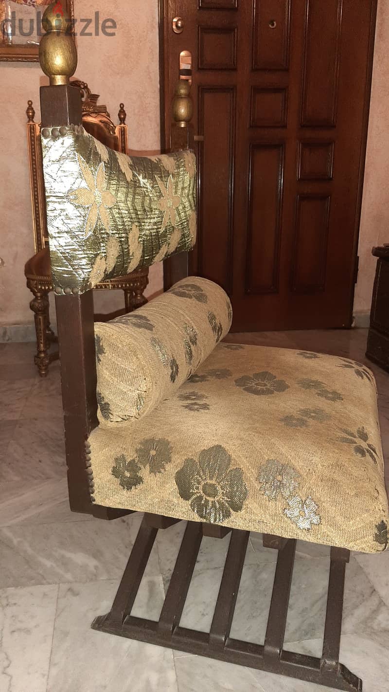 Antique Arabesque wooden chairs 0