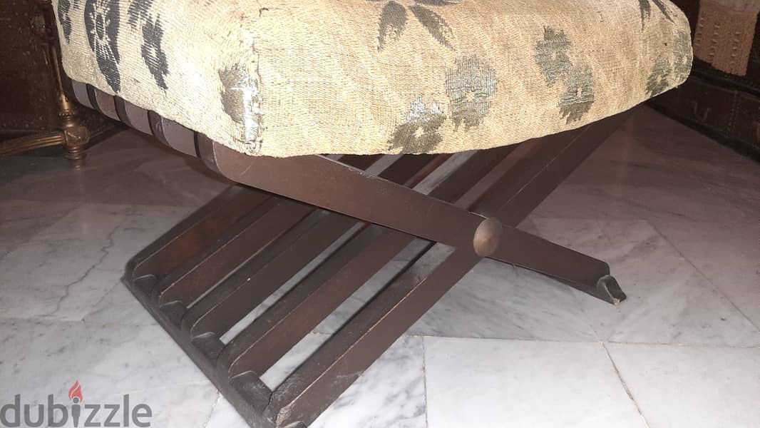 Antique Arabesque wooden chairs 2