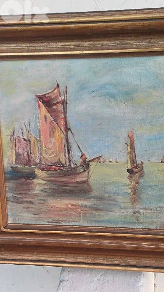 لوحة رسم زيتي 4