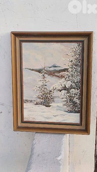 لوحة رسم زيتي 0