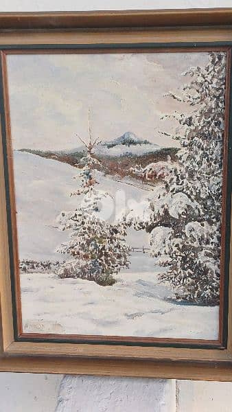 لوحة رسم زيتي 3