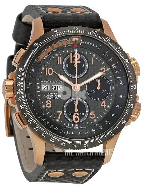 Hamilton khaki X wind rose gold H 776960 0