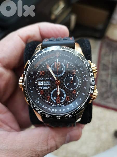 Hamilton khaki X wind rose gold H 776960 3