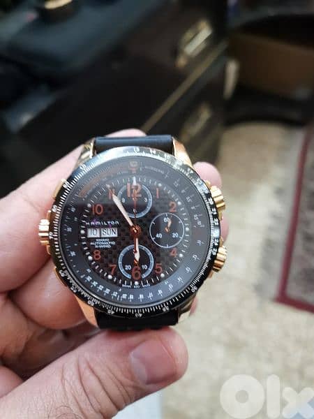 Hamilton khaki X wind rose gold H 776960 4