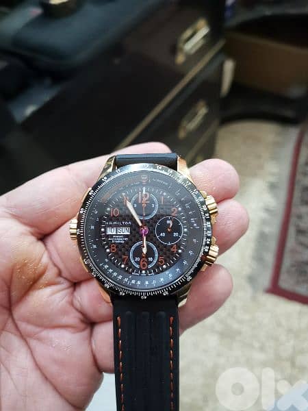 Hamilton khaki X wind rose gold H 776960 5