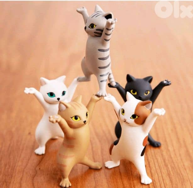 funny kitten holder stand 4