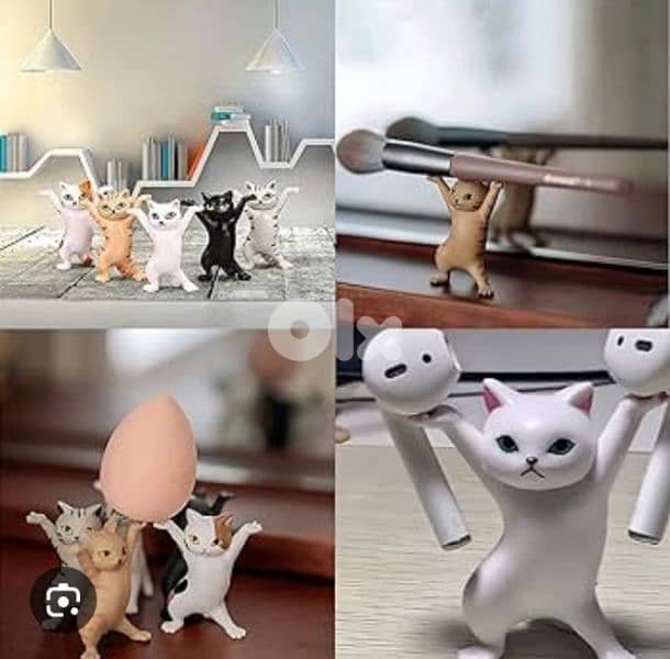 funny kitten holder stand 8