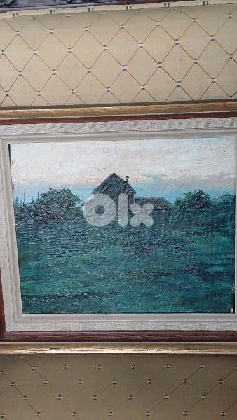 لوحة رسم زيتي 4