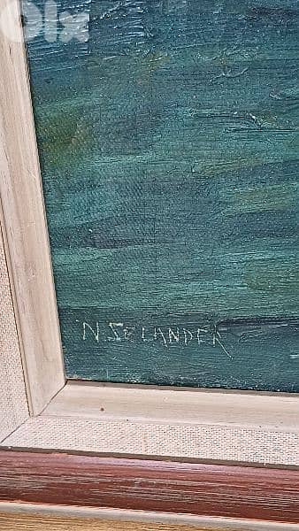 لوحة رسم زيتي 5