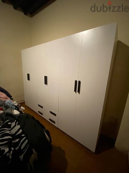 خزانة 6 درف متوفرة بجميع الالوان والمقاسات من المعمل للمستهلك 0