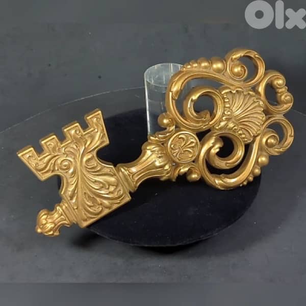 Skeleton Key Wall Hanging Plaque Vintage 1