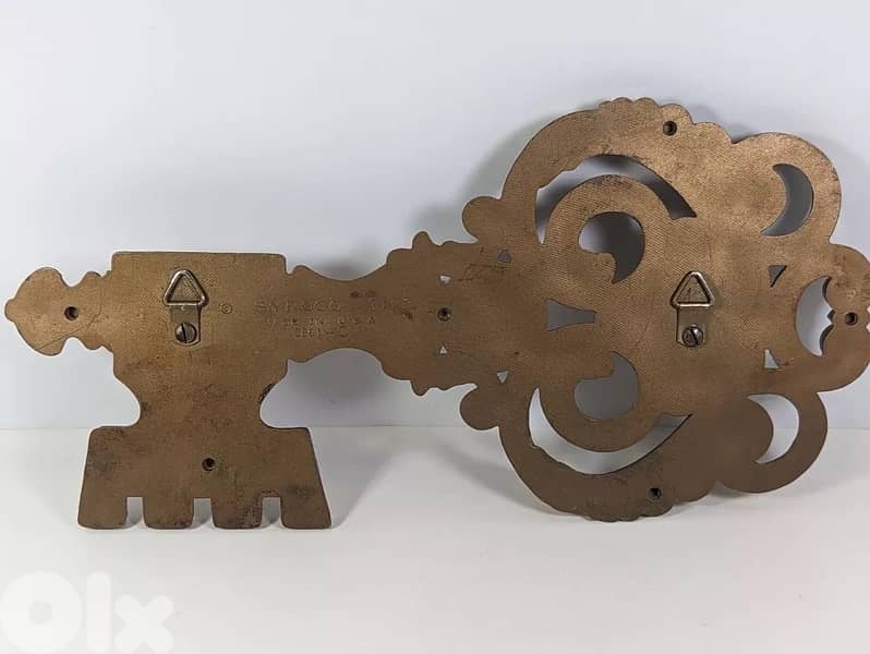 Skeleton Key Wall Hanging Plaque Vintage 4