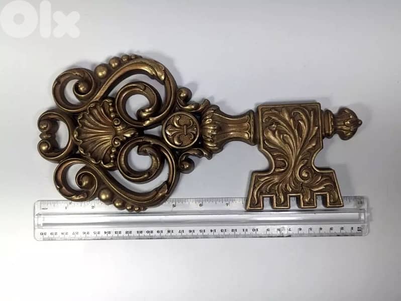 Skeleton Key Wall Hanging Plaque Vintage 6