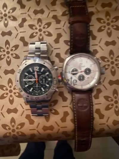 Timberland & Nautica original watches water proof
