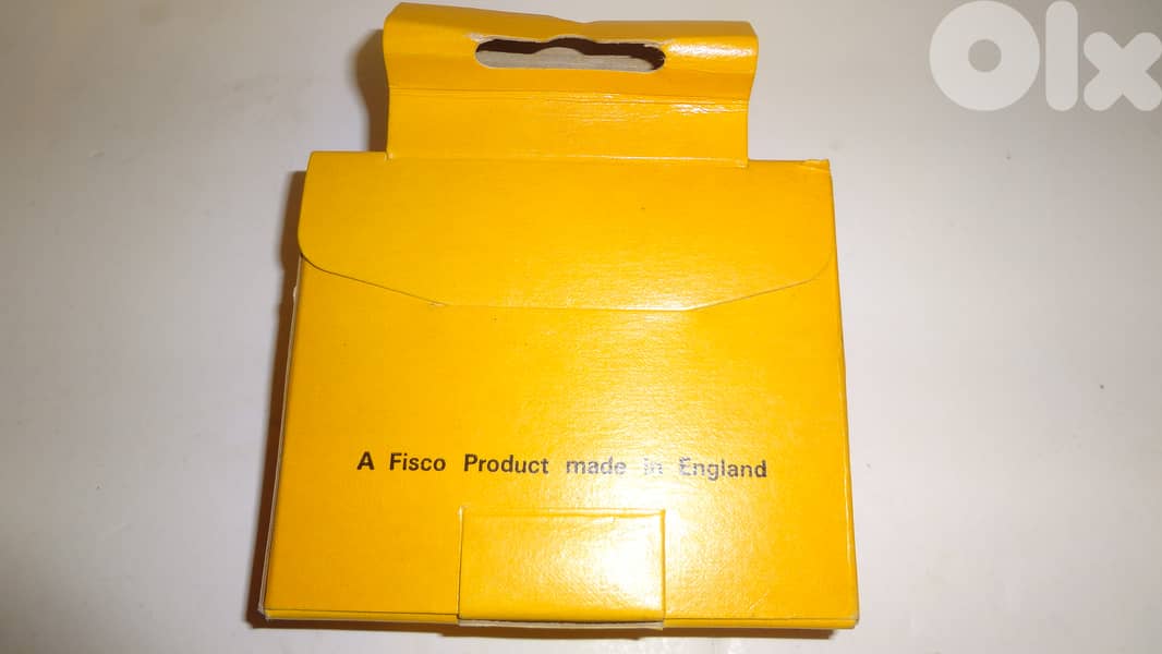 Vintage Fisco meteor long steel measuring tape 10m made in England sti 1