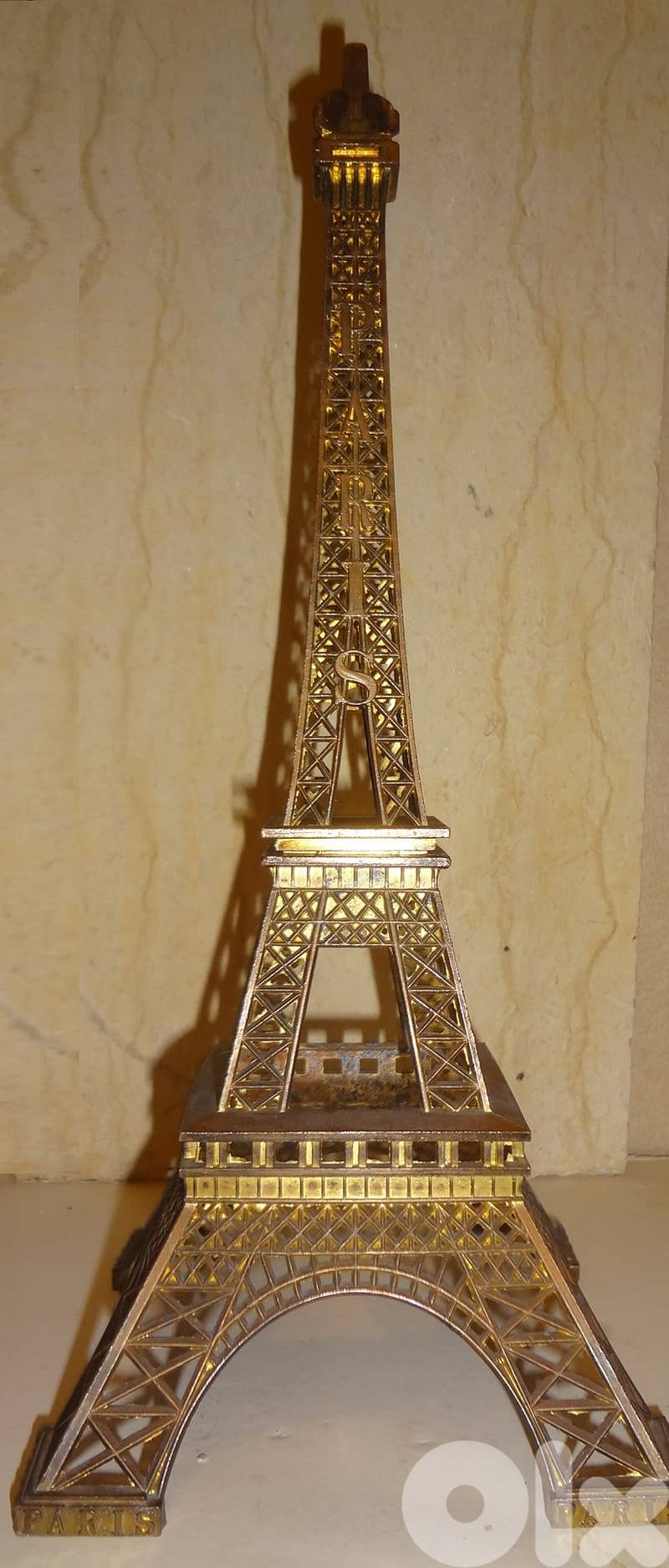 Metallic decorative tour Effel 30cm 0