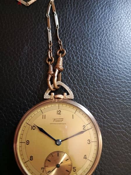 Vintage pocket watch Tissot antimagnetique Le Locle 3
