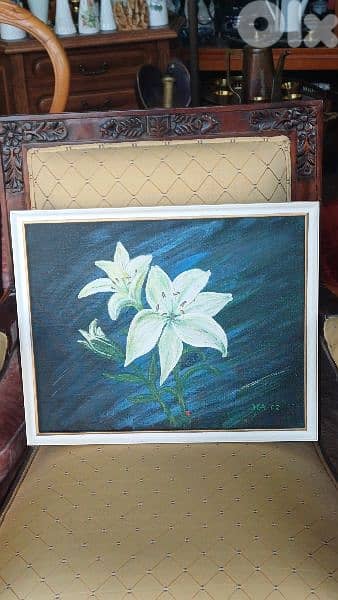 لوحة رسم زيتي 1