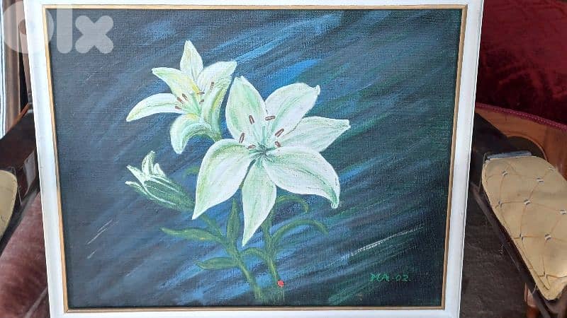 لوحة رسم زيتي 5