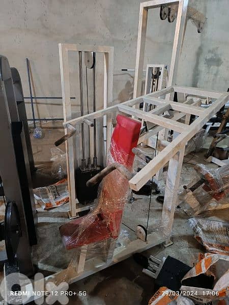 shoulder press machine GEO SPORT 03027072 لدينا جميع معدات نادي رياضي 0