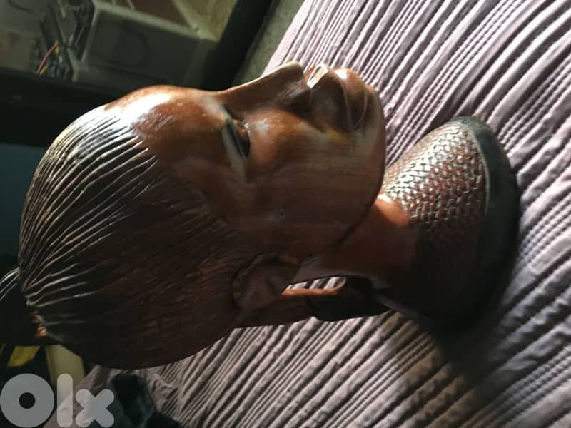 Semi hand made wooden heads 1