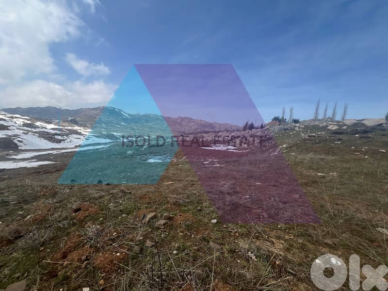 Near Laklouk Ski Resort, land+open view 4 sale in Laklouk - لقلوق 6