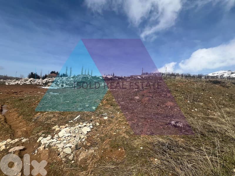 Near Laklouk Ski Resort, land+open view 4 sale in Laklouk - لقلوق 8